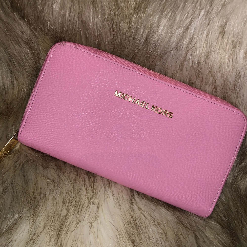 Pink Michael Kors Wallet